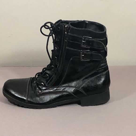 guess lace up boots